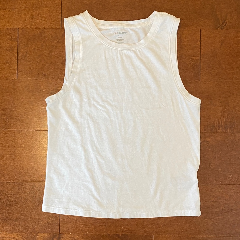 Old Navy White Tank Top